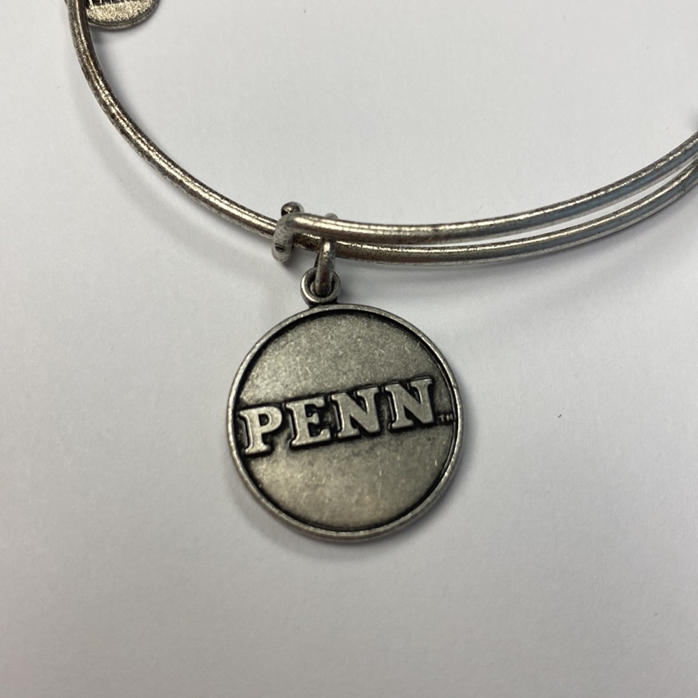 Alex and Ani Silver U Penn University of Pennsylvania bangle bracelet